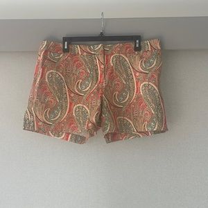 Kenar paisley pattern shorts